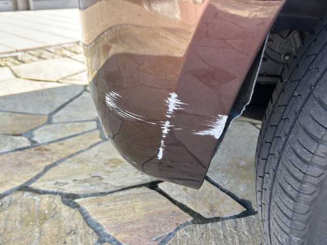 スズキ ラパン 静岡県 2013(平25)年 9万km マルーンブラウンパール ・社外ナビ（AVN112M）/・ワンセグTV（AM.FM.CD.USB）/・プッシュスタート/・ドアバイザー/・純正ホイールキャップ/・パワーウィンドウ/・社外フロアマット