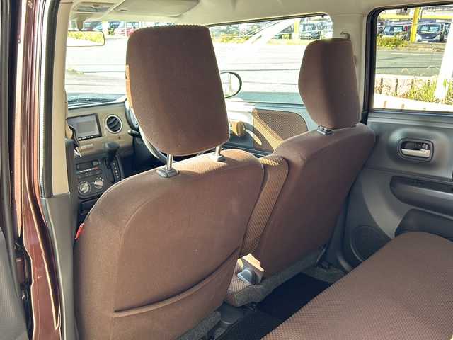 スズキ ラパン 静岡県 2013(平25)年 9万km マルーンブラウンパール ・社外ナビ（AVN112M）/・ワンセグTV（AM.FM.CD.USB）/・プッシュスタート/・ドアバイザー/・純正ホイールキャップ/・パワーウィンドウ/・社外フロアマット