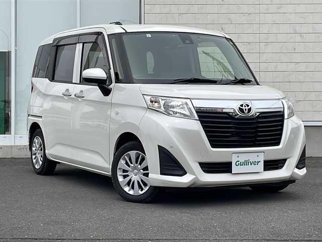 トヨタ ルーミー X S 岩手県 2017(平29)年 7.7万km パールホワイトⅢ 純正ナビ/AM/FM/CD/DVD/Bluetooth/禁煙車/フルセグＴＶ　/バックカメラ　/アイドリングストップ　/フリップダウンモニター　/純正ドラレコ　/両側パワースライドドア/横滑り防止装置　/衝突被害軽減　/プッシュスタート/ドアバイザー/ETC