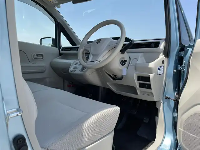 スズキ ワゴンＲ FA 鳥取県 2019(令1)年 5万km フィズブルーパールメタリック ワンオーナー/社外オーディオ/CD/BT/USB/キーレスキー/電動格納ミラー/純正フロアマット/ドアバイザー/保証書・取扱説明書/サマータイヤセット積込み/（タイヤ溝6部山）