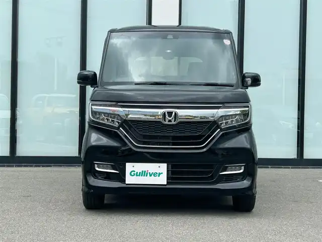 ホンダ Ｎ ＢＯＸ カスタム G L ホンダセンシング 大阪府 2020(令2)年 1.8万km クリスタルブラックパール 社外ナビ　/フルセグＴＶ/クルーズコントロール　/純正フロアマット　/アイドリングストップ/バックモニター/ビルトインETC/シートヒーター/片側パワースライドドア/LEDヘッドライト/純正14インチAW