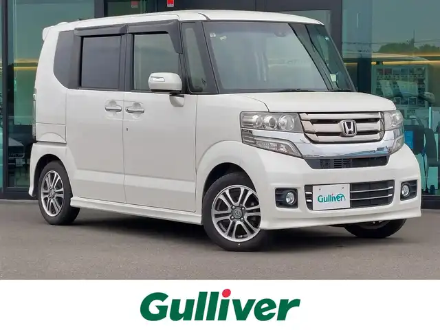 ホンダ Ｎ ＢＯＸ カスタム G Lパッケージ 東京都 2016(平28)年 7.8万km プレミアムホワイトパールⅡ 純正ナビ/フルセグ/バックカメラ/ビルトインETC/ドライブレコーダー/パワースライドドア/シティブレーキアクティブシステム/スマートキー/オートライト/純正14インチAW