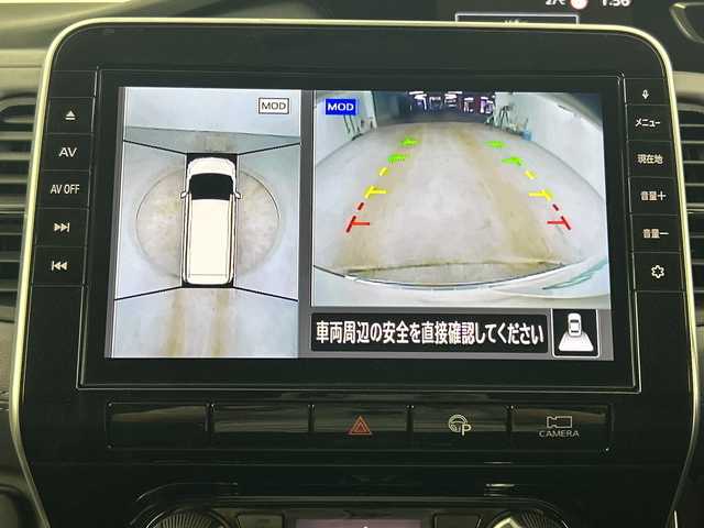 日産 セレナ ハイウェイスター V 愛知県 2020(令2)年 4.3万km ブリリアントホワイトパール 禁煙車/純正10インチナビ/（CD/DVD/Blu-ray/Bluetooth/フルセグTV）/フリップダウンモニター/セーフティパックB/・パーキングアシスト/・標識認識機能/・ふらつき警報/・電動パーキングブレーキ/・オートブレーキホールド/・プロパイロット/・アラウンドビューモニター/・ヒーター付きドアミラー/・ステアリングスイッチ/衝突軽減ブレーキ/オートマチックハイビーム/追従式クルーズコントロール/コーナーセンサー/ETC/両側パワースライドドア/LEDヘッドライト/純正アルミホイール/スマートキー