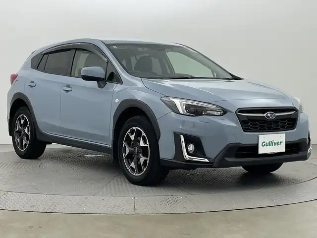 スバル インプレッサ ＸＶ 1．6i－L アイサイト 新潟県 2019(令1)年 6.1万km クールグレーカーキ 4WD/EyeSight/純正SDナビ/(AM/FM/CD/DVD/SD/フルセグ/Bluetooth)/バックモニター/レーダークルーズコントロール/LEDオートライト/純正17インチアルミホイール/純正フロアマット/ドアバイザー/スマートキー/ETC