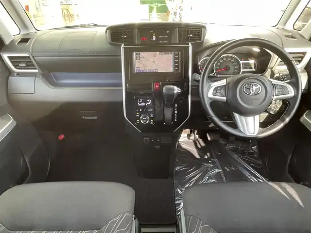 トヨタ タンク カスタムG 道央・札幌 2020(令2)年 2.8万km ブラックマイカメタリック ・４WD/・ワンオーナー/・純正SDナビ/　AM＆FM＆CD＆BT/・両側パワースライドドア/・オートエアコン/・オートライト/・寒冷地仕様/・ワイパー熱線/・アイドリングストップ/・シートヒーター/・ワンセグテレビ/・プッシュスタート/・スマートキー/・純正AW＆冬タイヤ積込/　165/65/R14/・バックカメラ/・アイドリングストップ/・ウィンカーミラー/・プッシュスタート/・ETC/・純正フロアマット/。ウィンカーミラー/・フォグライト