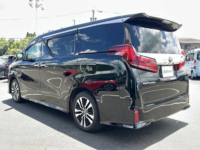 トヨタ アルファード 鹿児島県 2019(平31)年 3.1万km ブラック フリップダウンモニター/純正ナビ/　　CD/DVD/Bluetooth/フルセグ/バックカメラ/ドライブレコーダー/両側パワースライドドア/レーダークルーズコントロール/LEDオートライト/レザーシート/パワーシート/シートヒーター/純正18インチアルミホイール/ETC