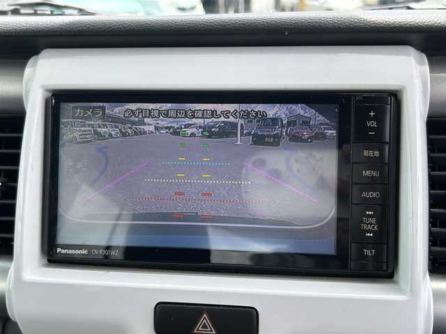 スズキ ハスラー G ターボ 愛知県 2014(平26)年 4.2万km サマーブルーM ４WD/社外ナビ/（BT/AM/FM/CD/DVD/SD)/フルセグTV/バックカメラ/プッシュスタート/アイドリングストップ/レーダーブレーキサポート/誤発進抑制機能/LEDヘッドライト/運転席シートヒーター/スマートキー/ドアバイザー/フロアマット