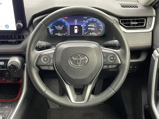 トヨタ ＲＡＶ４ アドベンチャー オフロードPKGⅡ 岡山県 2023(令5)年 3.2万km アティチュードブラックマイカ 10.5インチディスプレイオーディオ/【ナビ/BT/AppleCarPlay/AndroidAuto】/パノラミックビューモニター/セーフティセンス /・プリクラッシュセーフティ/・レーンキープアシスト/・オートハイビーム/・レーダークルーズコントロール/ブラインドスポットモニター/合皮シート/シートヒーター /シートベンチレーション/ステアリングヒーター/ルーフレール/LEDヘッドライト/純正18インチアルミホイール/4WD/ビルトインETC2.0/フロアマット/クリアランスソナー