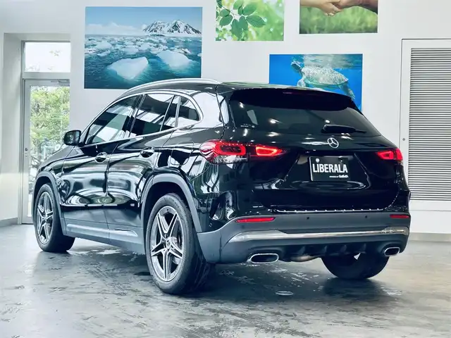 メルセデス・ベンツ ＧＬＡ２００ｄ 4マチック AMGライン 大阪府 2021(令3)年 2.9万km コスモスブラック ワンオーナー/レーダーセーフティP/ハーフレザー/メモリ付きパワーシート/シートヒーター/ACC/純正ナビ/TV/360度カメラ/純正19インチAW/LEDヘッドライト/アンビエントライト/電動リアゲート/ブラインドスポット/ワイヤレス充電