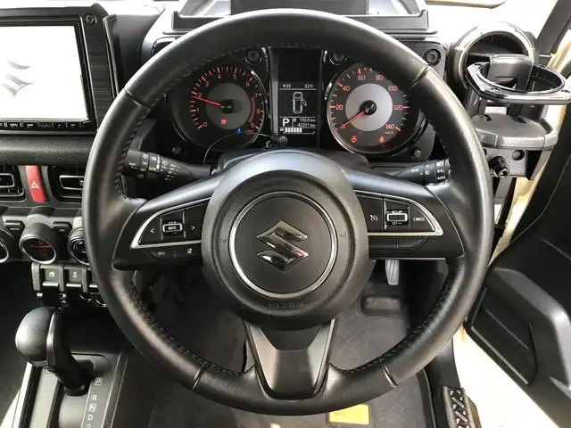 スズキ ジムニー XC 愛知県 2020(令2)年 4.3万km シフォンアイボリーM パートタイム４WD/スズキセーフティーサポート/・衝突軽減ブレーキ/・横滑り防止装置/純正SDナビ/・フルセグTV/・Bluetooth/DELTAFORCEアルミホイール/フォグランプ/前後ドライブレコーダー/LEDヘッドライト/ETC