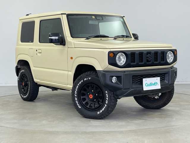 スズキ ジムニー XC 新潟県 2020(令2)年 4.3万km シフォンアイボリーM パートタイム４WD/スズキセーフティーサポート/・衝突軽減ブレーキ/・横滑り防止装置/・レーンキープアシスト/純正SDナビ/（CD/DVD/SD/BT/USB）/DELTAFORCEアルミホイール/フォグランプ/オートハイビーム/レザーステアリング/ステアリングスイッチ/前席シートヒーター/前後ドライブレコーダー/LEDヘッドライト/ETC