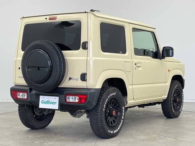 スズキ ジムニー XC 新潟県 2020(令2)年 4.3万km シフォンアイボリーM パートタイム４WD/スズキセーフティーサポート/・衝突軽減ブレーキ/・横滑り防止装置/・レーンキープアシスト/純正SDナビ/（CD/DVD/SD/BT/USB）/DELTAFORCEアルミホイール/フォグランプ/オートハイビーム/レザーステアリング/ステアリングスイッチ/前席シートヒーター/前後ドライブレコーダー/LEDヘッドライト/ETC