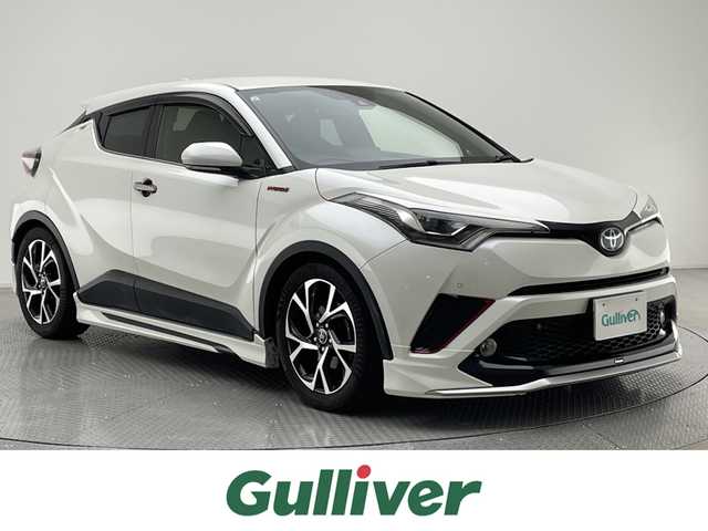 トヨタ Ｃ－ＨＲ G LEDエディション 兵庫県 2017(平29)年 6万km ホワイトパールクリスタルシャイン 純正SDナビ(CD/Bluetooth/フルセグ)/バックカメラ/モデリスタエアロ/前後ドライブレコーダー/TEIN車高調/追従型クルーズコントロール/ハーフレザーシート/シートヒーター/オートライト/オートマチックハイビーム/LEDヘッドライト/純正18インチアルミホイール/純正フロアマット/ETC