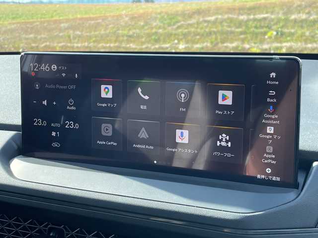 ホンダ アコード e:HEV 新潟県 2024(令6)年 2.2万km プラチナホワイトパール 4WD/純正ディスプレイオーディオ/BT/フルセグテレビ/全方位カメラ/ETC2.0/ドライブレコーダー/衝突被害軽減ブレーキ/レーンキープアシスト/レーダークルーズコントロール/革シート/パワーシート/シートヒーター/パドルシフト/ステアリングスイッチ/コーナーセンサー/スマートキー/プッシュスタート/LEDヘッドライト/オートライト/オートハイビーム/純正18インチアルミホイール