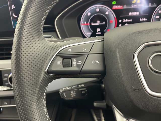 アウディ Ａ４ アバント 40TDIクワトロ Sライン 秋田県 2023(令5)年 0.5万km 白 ４ＷＤ/純正メモリナビ/　(AM/FM/フルセグTV/Bluetooth/USB)/全方位カメラ/アダプティブクルーズコントロール/パドルシフト/パワーバックドア/ハーフレザーシート/前席パワーシート/前席ヒートシーター/オートブレーキホールド/パーキングアシスト/オートライト/オートハイビーム/スマートキー/前後ドライブレコーダー/ＥＴＣ２．０/取扱説明書