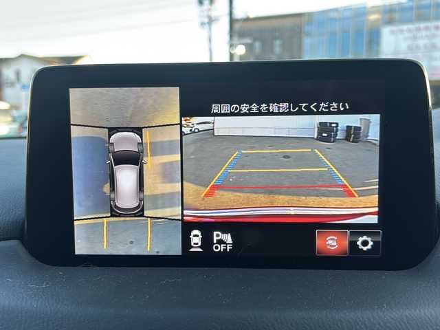 マツダ ＣＸ－５ XD エクスクルーシブモード 山口県 2020(令2)年 5.4万km ソウルレッドクリスタルM 純正ナビ　全周囲カメラ　ＢＯＳＥサウンド　純正前後ドライブレコーダー　衝突軽減ブレーキ　追従走行　車線抑制　ＢＳＭ　横滑り防止装置　温シート　アイドリングストップ　ＭＴモード　スマートキー　スペアキー