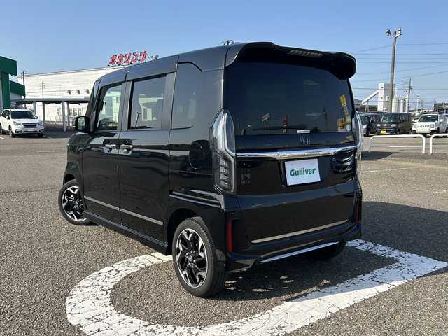 ホンダ Ｎ ＢＯＸ カスタム G L ターボ ホンダセンシング 新潟県 2020(令2)年 3.8万km クリスタルブラックパール 4WD/純正8インチメモリナビ(VXU-207NBi)/CD/DVD/BT/フルセグテレビ/SDミュージックサーバー/バックカメラ/ETC/ドライブレコーダー/衝突被害軽減ブレーキ/レーンキープアシスト/レーダークルーズコントロール/半革シート/シートヒーター /両側パワースライドドア/パドルシフト/ステアリングスイッチ/スマートキー/プッシュスタート/LEDヘッドライト/オートライト/オートハイビーム/フォグランプ/純正15インチアルミホイール/社外14インチAW冬タイヤ車載