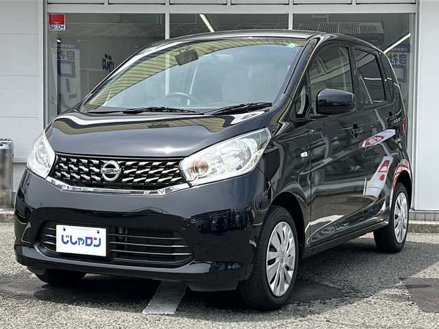 日産 デイズ J 京都府 2014(平26)年 5.8万km ブラック (株)IDOMが運営する【じしゃロン伏見店】の自社ローン専用車両になりますこちらは現金またはオートローンご利用時の価格です。自社ローンご希望の方は別途その旨お申付け下さい