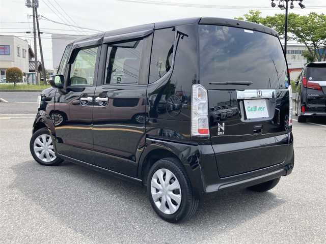 ホンダ Ｎ ＢＯＸ G Lパッケージ 鳥取県 2016(平28)年 4.5万km スマートブラック 純正ナビ/ワンセグ/CD/BT/USB/バックカメラ/ビルトインETC/片側パワースライドドア/フォグライト/プッシュエンジンスタート/アイドリングストップ/ウィンカーミラー/電動格納ミラー/フロアマット/ドアバイザー