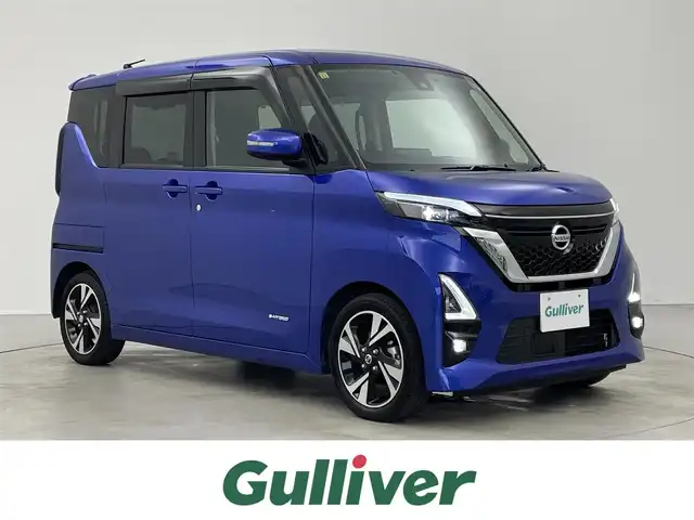日産 ルークス HWS X プロパイロットED 埼玉県 2020(令2)年 4.4万km アトランティックブルー 純正９インチナビ　アラウンドビューモニター　プロパイロット　ＬＥＤヘッドライト　両側パワースライドドア　ビルトインＥＴＣ　前後ドライブレコーダー　地デジフルセグ　リアサーキュレーター　スマートキー