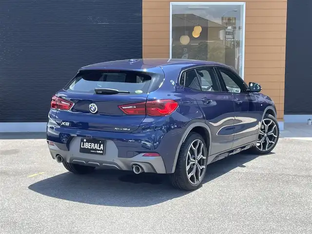 ＢＭＷ Ｘ２ xDrive 18d MスポーツX 栃木県 2019(令1)年 2.6万km メディテラニアンブルー ワンオーナー/純正ナビ(BT/FM/AM/USB)/インテリジェントセーフティ/・衝突警告/・歩行者警告/・車線逸脱警告/ヒルディセントコントロール/パークディスタンスコントロール/バックカメラ/運転席（メモリー機能付き）、助手席パワーシート/ETC/LEDヘッドライト/オートライト/アンビエントライト /ドライブレコーダー/パワーシート /コンフォートアクセス