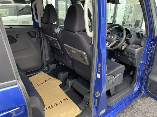 日産 ルークス HWS Gターボ プロパイロットED 千葉県 2020(令2)年 5万km アトランティックブルー 純正9インチナビ/（フルセグTV/BT/CD/DVD/FM/AM）/全周囲カメラ/両側パワースライドドア/プロパイロット/インテリジェントエマージェンシーブレーキ/踏み間違え防止アシスト/車線逸脱警報/横滑り防止装置/ETC/ドライブレコーダー/アイドリングストップ/LEDオートヘッドライト/フォグランプ/ウィンカーミラー/電動格納ミラー/純正15インチAW/プッシュスタート/スマートキー×2/フロアマット/ドアバイザー/取扱説明書/保証書
