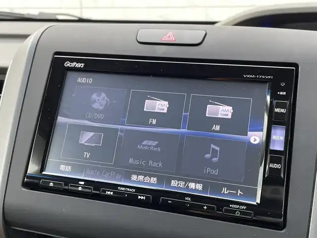 ホンダ フリード ハイブリット EX 福岡県 2017(平29)年 4万km クリスタルブラックパール 純正7型SDナビ(フルセグTV/CD/DVD/BT)バックカメラクルコン両側パワスラETCドラレコ純正フロアマット純正LED純正アルミホイールスマートキープッシュスタート