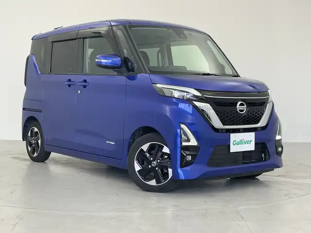 日産 ルークス HWS X プロパイロットED 愛知県 2020(令2)年 3.1万km アトランティックブルー プロパイロット/純正9型ナビ/・Bluetooth/・CD/DVD/・フルセグテレビ/アラウンドビューモニター/両側パワースライドドア/レーダークルーズコントロール/衝突軽減ブレーキ/レーンキープアシスト/オートマチックハイビーム/コーナーセンサー/前後ドライブレコーダー/ETC/LEDヘッドライト