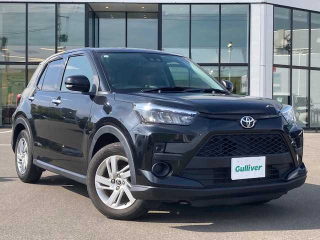 トヨタ ライズ G 青森県 2020(令2)年 4.3万km ブラックマイカメタリック ・4WD/・純正ナビ/・FM/AM/Bluetooth/CD/・寒冷地仕様/・衝突軽減装置/・レーンキープアシスト/・横滑り抑制装置/・コーナーセンサー/・スマートキー/・アイドリングストップ/・前席シートヒーター/・USBソケット/・純正LEDヘッドライト/・ETC/・オートライト/・オートハイビーム/・プッシュスタート/・ワイパーデアイサー/・ステアリングリモコン/・純正フロアマット/・MT付AT/・純正AW16インチ装着