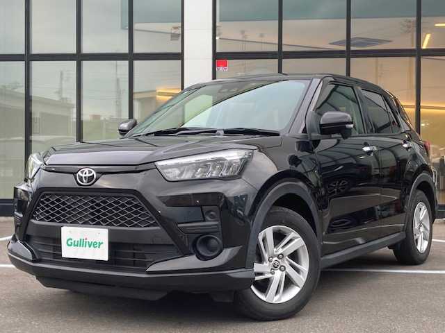 トヨタ ライズ G 青森県 2020(令2)年 4.3万km ブラックマイカメタリック ・4WD/・純正ナビ/・FM/AM/Bluetooth/CD/・寒冷地仕様/・衝突軽減装置/・レーンキープアシスト/・横滑り抑制装置/・コーナーセンサー/・スマートキー/・アイドリングストップ/・前席シートヒーター/・USBソケット/・純正LEDヘッドライト/・ETC/・オートライト/・オートハイビーム/・プッシュスタート/・ワイパーデアイサー/・ステアリングリモコン/・純正フロアマット/・MT付AT/・純正AW16インチ装着