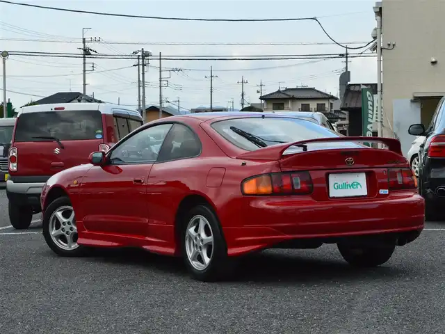トヨタ セリカ SS－Ⅱ 栃木県 1994(平6)年 19.2万km スーパーレッドⅣ 純正オリジナル/5速マニュアル/ムーンルーフ/社外オーディオ/[CD/AM/FM]/フォグランプ/ツイータースピーカー/革巻きステアリング/純正マット/サンシェード/取扱説明書/保証書