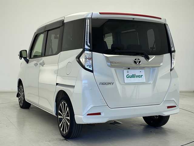 トヨタ ルーミー 千葉県 2021(令3)年 3.5万km パールホワイトⅢ 衝突軽減ブレーキ/レーンキープアシスト/レーダークルーズコントロール/オートマチックハイビーム/純正SDナビ/（フルセグ/Bluetooth/CD/DVD/FM/AM）/バックカメラ/アイドリングストップ/ETC/ドライブレコーダー（前後）/両側パワースライドドア/シートヒーター/LEDヘッドライト/フォグライト/電動格納ミラー/純正フロアマット/純正サイドバイザー/W＋サイド＋カーテンエアバッグ/シートバックテーブル/ロールサンシェード