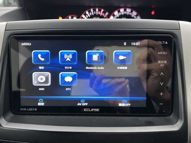 トヨタ ヴォクシー Z 栃木県 2009(平21)年 7.9万km ブラック 社外メモリナビ/品番:AVN-LS01W/Bluetooth/CD/DVD/フルセグTV/バックカメラ/盗難防止装置/ETC/ウィンカーミラー/ドアバイザー/両側パワースライドドア/HIDヘッドライト/フォグランプ/プッシュスタート/スマートキー/純正アルミホイール/純正フロアマット