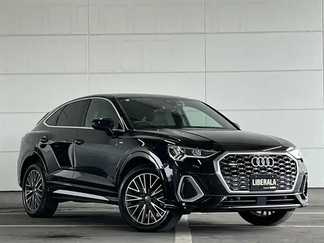 アウディ Ｑ３ SB 35TDIクワトロ Sライン 山形県 2020(令2)年 2.7万km ミトスブラックメタリック 純正ナビ/フルセグTV/AppleCarplay/バーチャルコックピット/電動リアゲート/フットオープナー/コーナーセンサー/Sラインレザーシート/パワーシート/シートヒーター/前後ドライブレコーダー/アダプティブクルーズコントロール/ブラインドスポットモニター/アンビエントライト