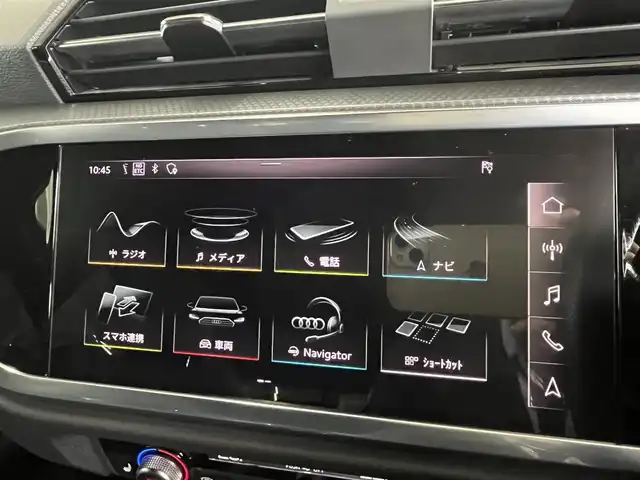 アウディ Ｑ３ SB 35TDIクワトロ Sライン 山形県 2020(令2)年 2.7万km ミトスブラックメタリック 純正ナビ/フルセグTV/AppleCarplay/バーチャルコックピット/電動リアゲート/フットオープナー/コーナーセンサー/Sラインレザーシート/パワーシート/シートヒーター/前後ドライブレコーダー/アダプティブクルーズコントロール/ブラインドスポットモニター/アンビエントライト