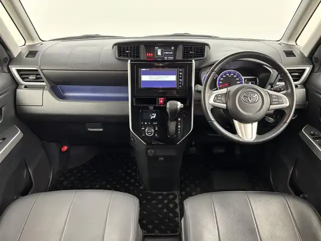 トヨタ ルーミー カスタムG－T 福岡県 2018(平30)年 5.6万km ブラックマイカメタリック モデリスタエアロ　/純正ナビ／フルセグＴＶ／ＢＴ　/両側パワースライドドア　/ＥＴＣ　/バックカメラ/クルーズコントロール　/衝突被害軽減システム　/レーンキープ　/コーナーセンサー　/横滑り防止　/オートマチックハイビーム　/ＬＥＤ