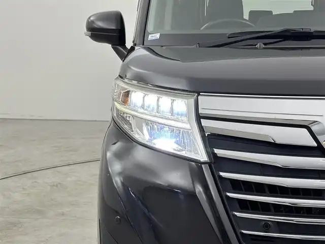 トヨタ ルーミー カスタムG－T 福岡県 2018(平30)年 5.6万km ブラックマイカメタリック モデリスタエアロ　/純正ナビ／フルセグＴＶ／ＢＴ　/両側パワースライドドア　/ＥＴＣ　/バックカメラ/クルーズコントロール　/衝突被害軽減システム　/レーンキープ　/コーナーセンサー　/横滑り防止　/オートマチックハイビーム　/ＬＥＤ