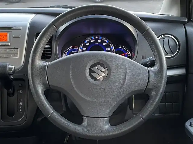 スズキ ワゴンＲ FX－LTD 岐阜県 2011(平23)年 7.1万km ブルーイッシュブラックパール3 プッシュスタート　/スマートキー×２　/CD・FM・AM/ドアバイザー　/電動格納ミラー　/オートエアコン　/アクセサリーソケット　/オートライト　/純正１４インチアルミホイール　/保証書　/取扱説明書
