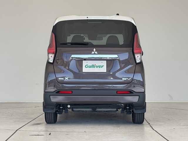 三菱 ｅＫクロス ＥＶ G 愛知県 2023(令5)年 1.9万km 茶Ⅱ SDナビ/バックカメラ/コーナーセンサー/LEDヘッドライト/ドライブレコーダー/衝突軽減システム/フルセグ/CD DVD/Bluetooth/ステアリングスイッチ/スマートキー/プッシュスタート