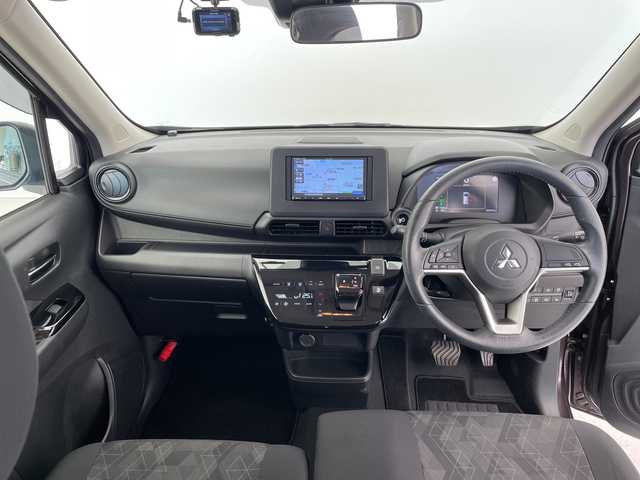 三菱 ｅＫクロス ＥＶ G 愛知県 2023(令5)年 1.9万km 茶Ⅱ SDナビ/バックカメラ/コーナーセンサー/LEDヘッドライト/ドライブレコーダー/衝突軽減システム/フルセグ/CD DVD/Bluetooth/ステアリングスイッチ/スマートキー/プッシュスタート