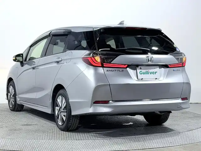 ホンダ シャトル ハイブリッド ホンダセンシング 大阪府 2020(令2)年 5.9万km ルナシルバーM 社外ナビ バックカメラ レーダークルコン 衝突軽減ブレーキ レーンアシスト スマートキー プッシュスタート オートエアコン 前後ドライブレコーダー ETC