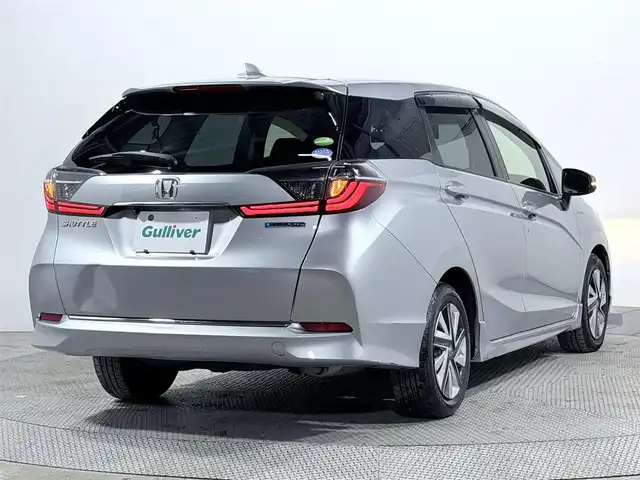 ホンダ シャトル ハイブリッド ホンダセンシング 大阪府 2020(令2)年 5.9万km ルナシルバーM 社外ナビ バックカメラ レーダークルコン 衝突軽減ブレーキ レーンアシスト スマートキー プッシュスタート オートエアコン 前後ドライブレコーダー ETC