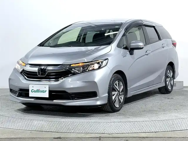 ホンダ シャトル ハイブリッド ホンダセンシング 大阪府 2020(令2)年 5.9万km ルナシルバーM 社外ナビ バックカメラ レーダークルコン 衝突軽減ブレーキ レーンアシスト スマートキー プッシュスタート オートエアコン 前後ドライブレコーダー ETC