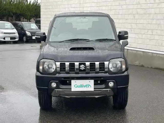 スズキ ジムニー ランドベンチャー 山形県 2017(平29)年 6.3万km ブルーイッシュブラックパール3 禁煙車/4WDターボ/フォグランプ/レザーシート&シートヒーター/プライバシーガラス/シートヒーター/電動格納ミラー/社外16インチアルミ/ETC/取扱説明書、保証書