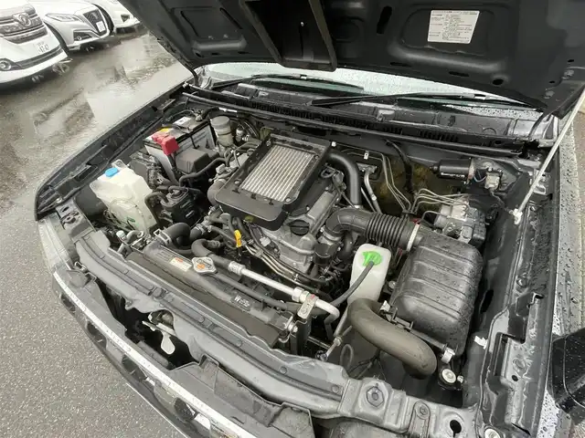 スズキ ジムニー ランドベンチャー 山形県 2017(平29)年 6.3万km ブルーイッシュブラックパール3 禁煙車/4WDターボ/フォグランプ/レザーシート&シートヒーター/プライバシーガラス/シートヒーター/電動格納ミラー/社外16インチアルミ/ETC/取扱説明書、保証書