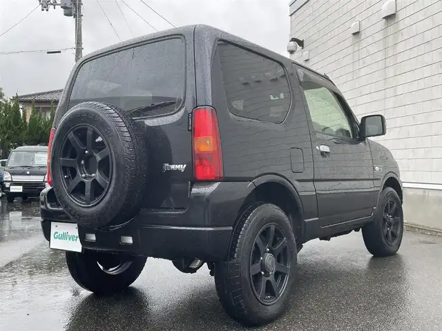 スズキ ジムニー ランドベンチャー 山形県 2017(平29)年 6.3万km ブルーイッシュブラックパール3 禁煙車/4WDターボ/フォグランプ/レザーシート&シートヒーター/プライバシーガラス/シートヒーター/電動格納ミラー/社外16インチアルミ/ETC/取扱説明書、保証書