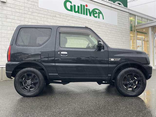 スズキ ジムニー ランドベンチャー 山形県 2017(平29)年 6.3万km ブルーイッシュブラックパール3 禁煙車/4WDターボ/フォグランプ/レザーシート&シートヒーター/プライバシーガラス/シートヒーター/電動格納ミラー/社外16インチアルミ/ETC/取扱説明書、保証書