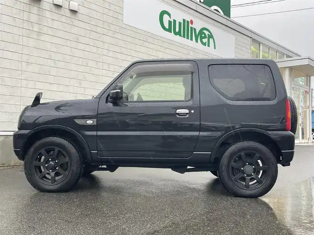 スズキ ジムニー ランドベンチャー 山形県 2017(平29)年 6.3万km ブルーイッシュブラックパール3 禁煙車/4WDターボ/フォグランプ/レザーシート&シートヒーター/プライバシーガラス/シートヒーター/電動格納ミラー/社外16インチアルミ/ETC/取扱説明書、保証書