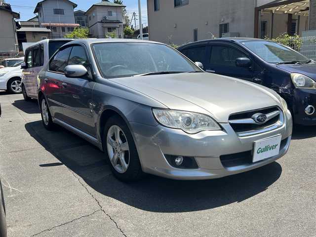 スバル レガシィ Ｂ４ 2．0i Bスポーツ 岡山県 2007(平19)年 8.5万km スティールシルバーメタリック 社外ナビ　CN-HDS915D/ETC/ウィンカーミラー/電動格納ミラー/純正アルミホイール/フロアマット/スペアキー