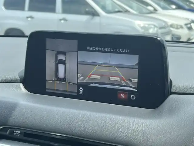 マツダ ＣＸ－８ XD Lパッケージ 秋田県 2018(平30)年 4.1万km マシーングレープレミアムM 純正ナビ/衝突軽減システム/ディーゼルターボ/LEDヘッドライト/４WD/スマートキー/フルセグ/純正アルミ/バックカメラ/全方位カメラ/MTモード付AT/アイドリングストップ/前席パワーシート/メモリー付パワーシート/全席シートヒーター/パーキングアシスト/コーナーセンサー/レーンキープアシスト/クルーズコントロール/ブラインドスポットモニター/プッシュスタート/ステアリングスイッチ/ステアリングヒーター/オートマチックハイビーム/ドライブレコーダー/ETC/ルーフレール/電動リアゲート/ダブルオートエアコン/オートライト/パワーステアリング/パワーウィンドウ/電動格納ウィンカーミラー/横滑り防止/保証書/取扱説明書/記録簿